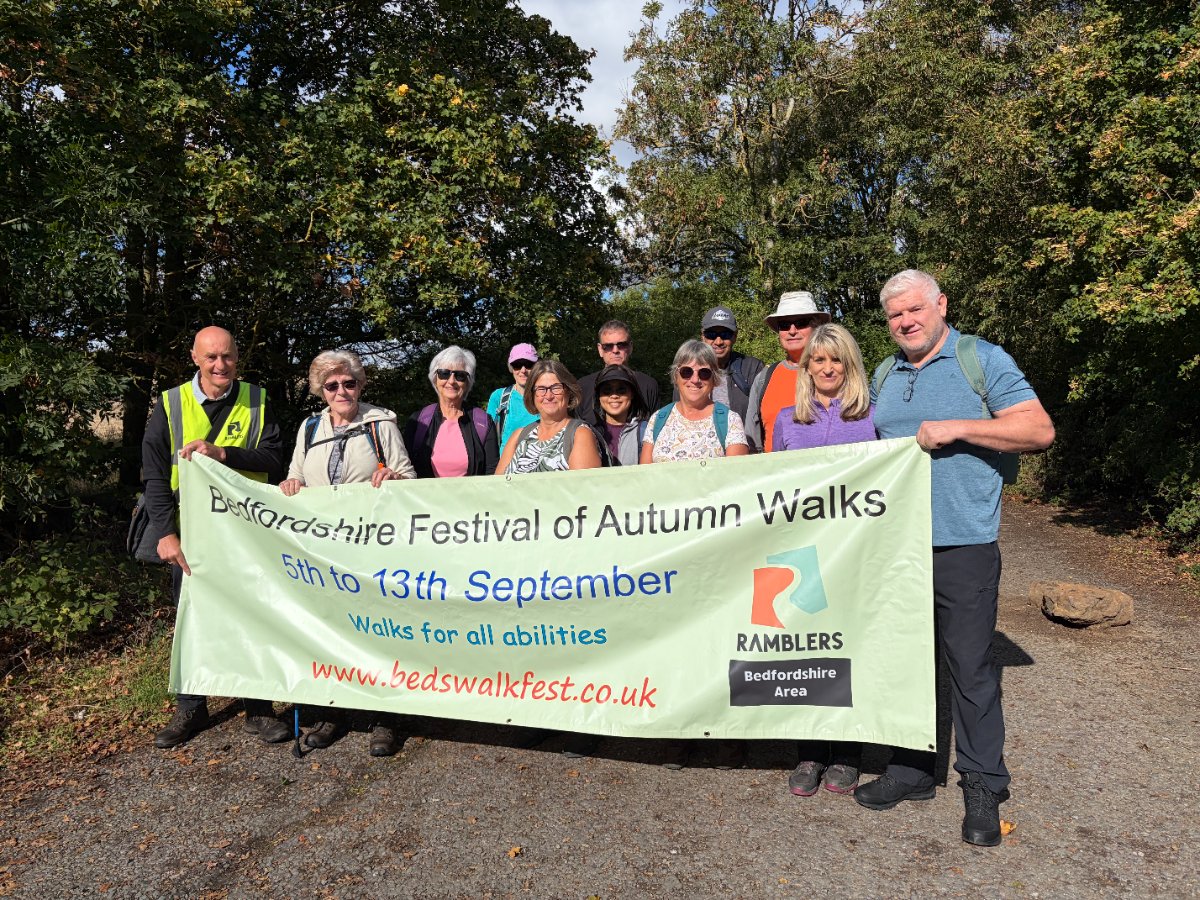 Bedfordshire Festival of Autumn Walks 2026 Round Up