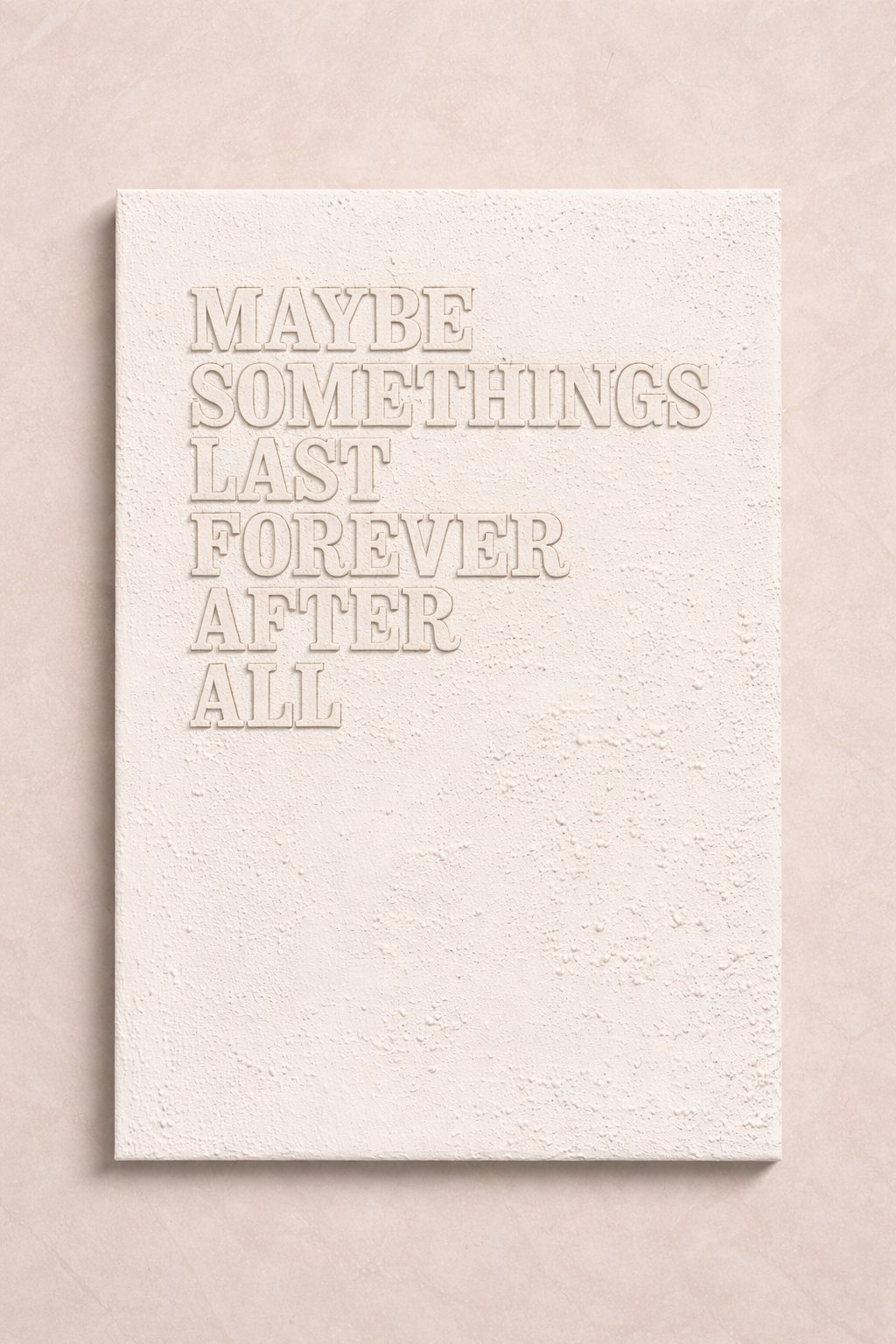 Personalised textured art